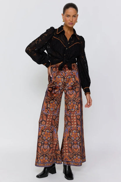 Adriana Blouse -Raven