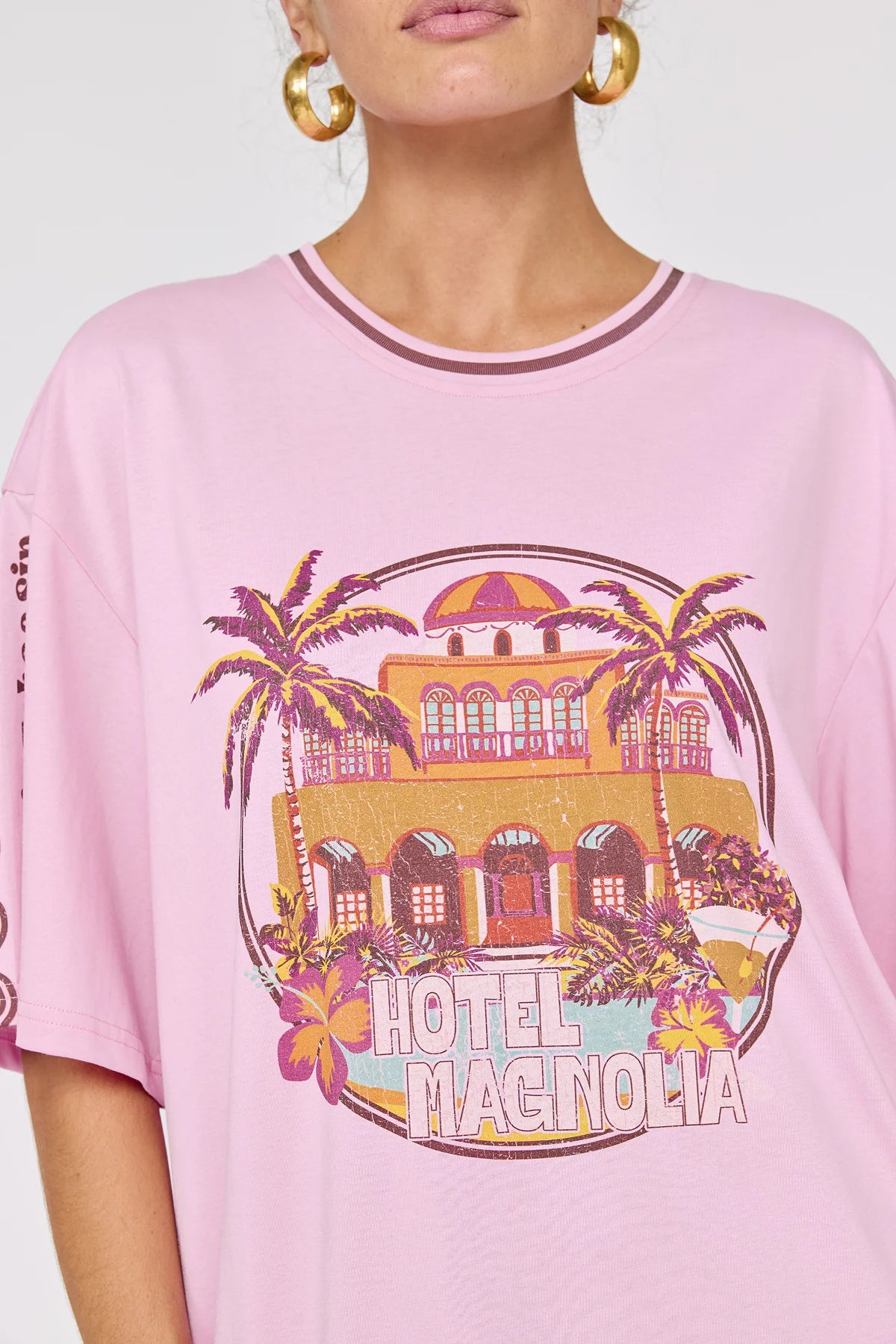 Hotel Magnolia Tee - Pink