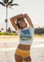 Poolside Scoop Side Bikini Bottom - Sunshine