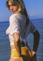 Poolside Scoop Side Bikini Bottom - Sunshine