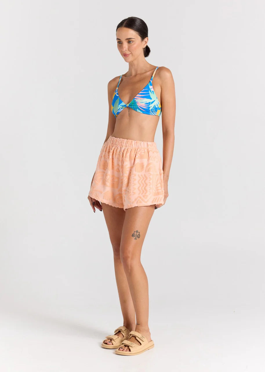 Mai Tai Shorts - Peach