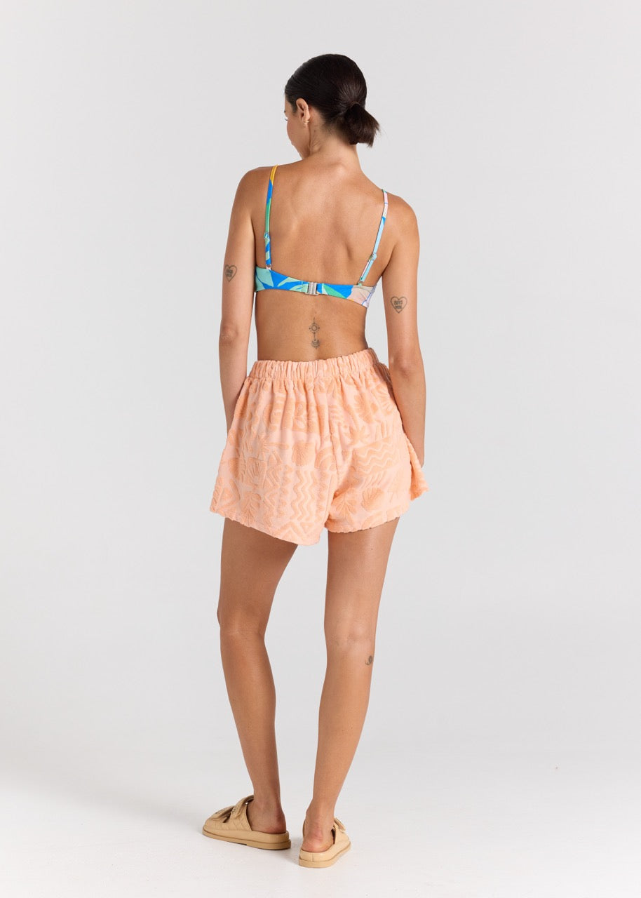 Mai Tai Shorts - Peach