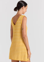 Surfside V Knit Dress - Sunshine
