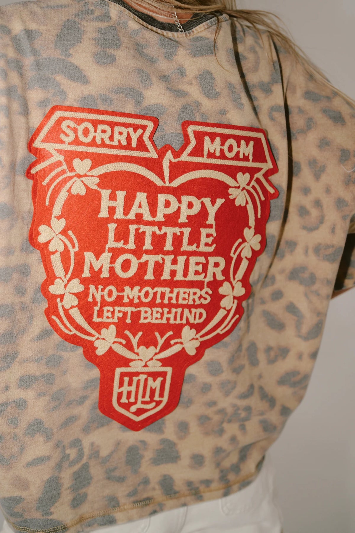 Sorry Leopard Sorry Mom Tee - Leopard – Coosh & Co