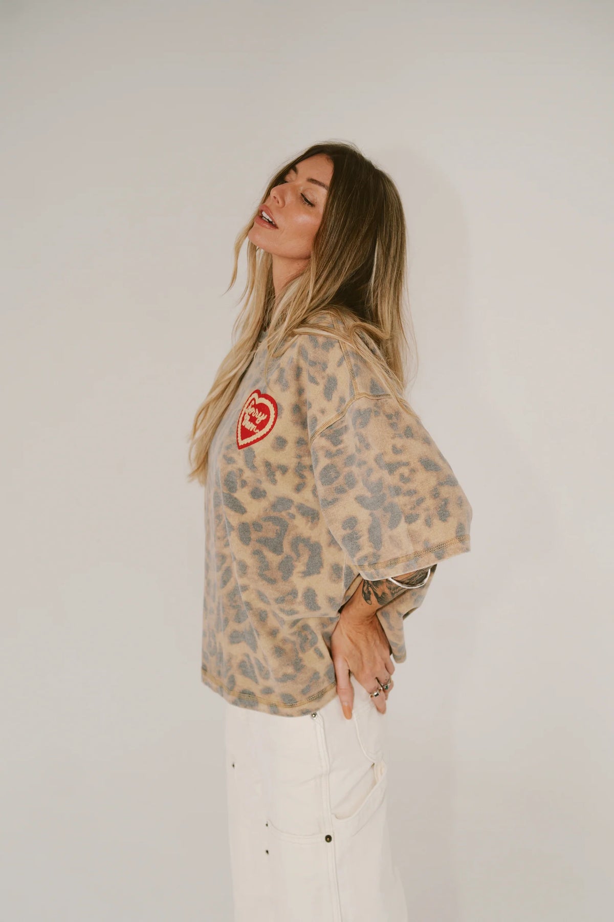 Sorry Leopard Sorry Mom Tee - Leopard – Coosh & Co