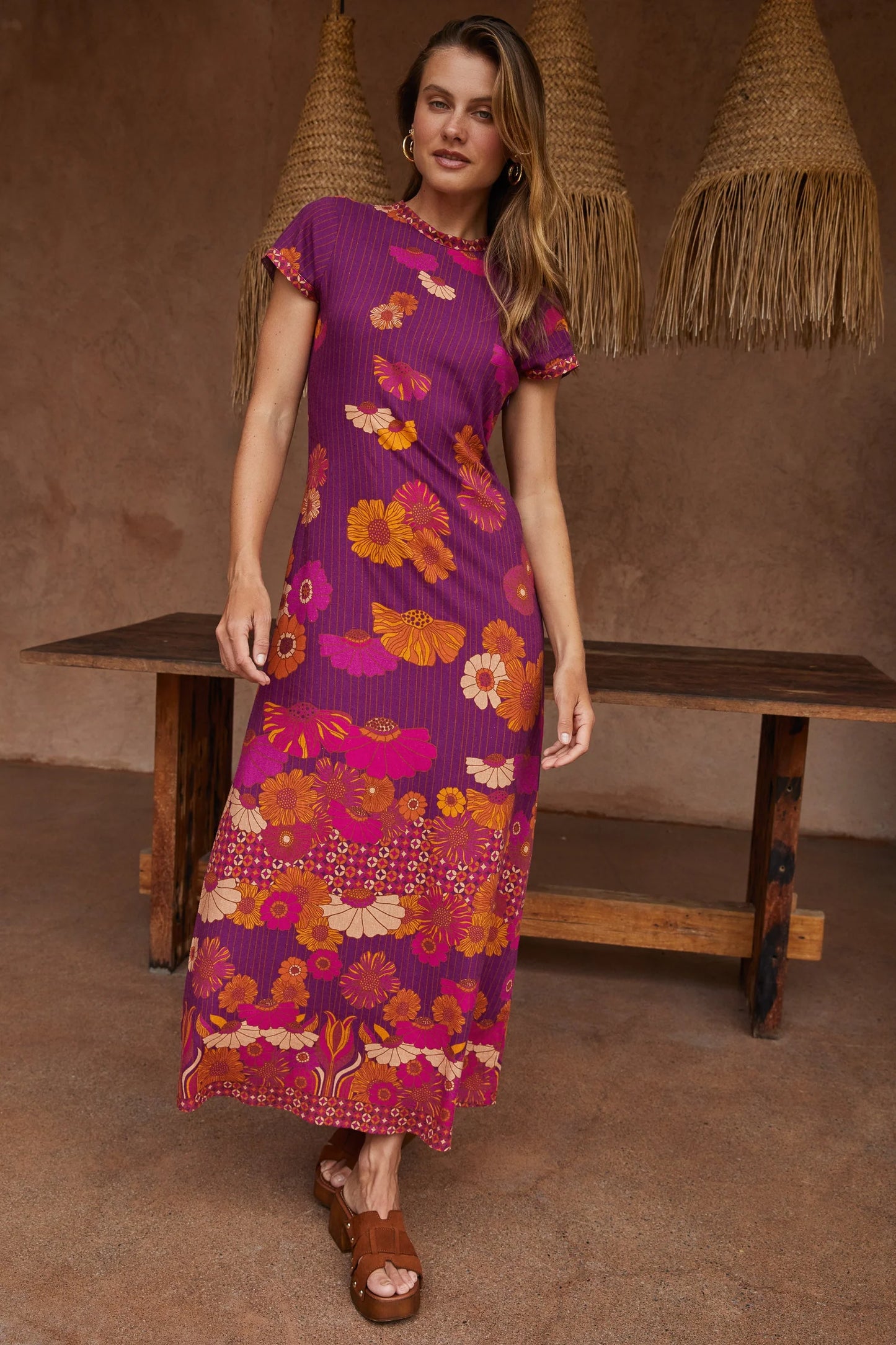 Yoko Midi Dress - Royale