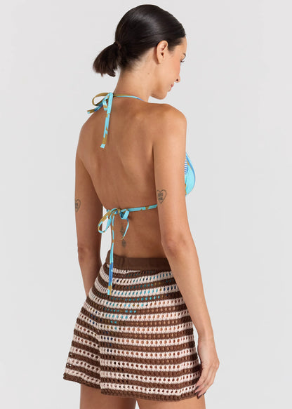 Sorrento Knit Crochet Short - Coco