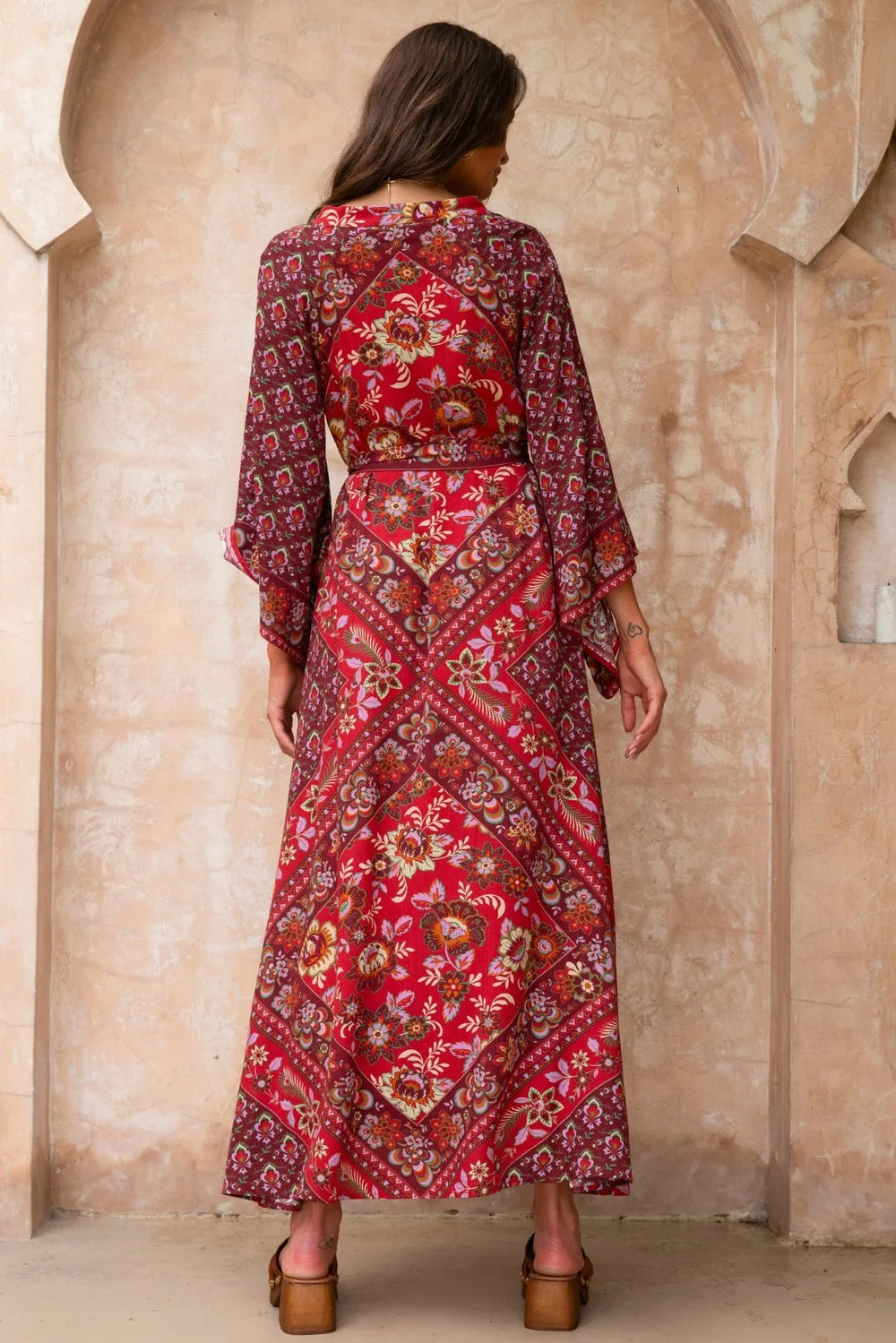 Dreamweaver Gown - Pomegranate