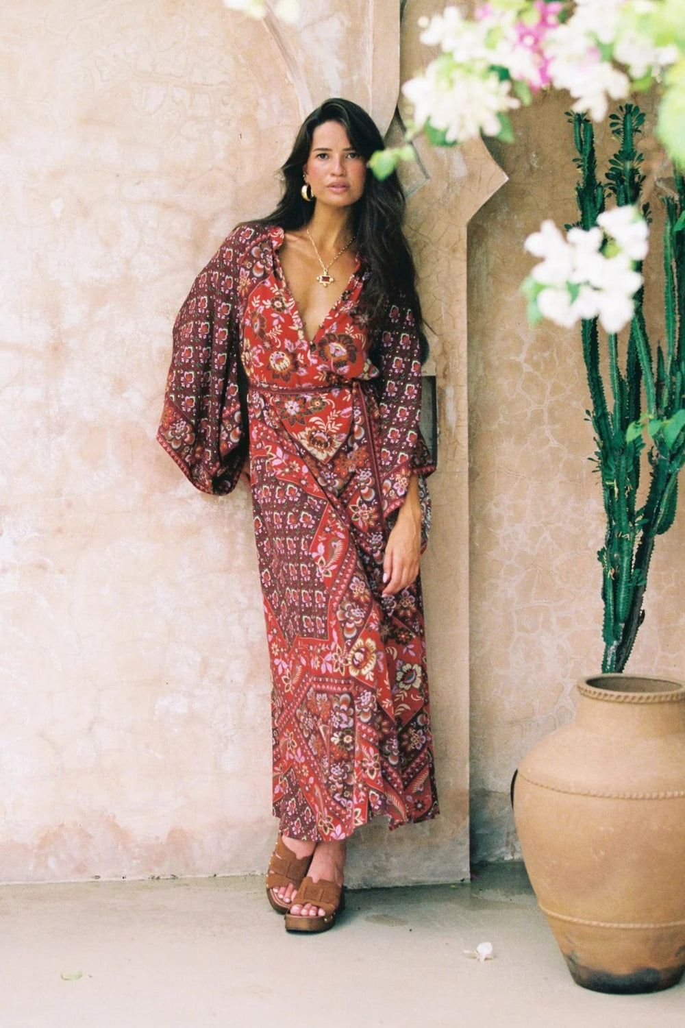 Dreamweaver Gown - Pomegranate