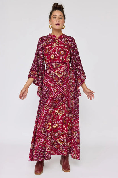 Dreamweaver Gown - Pomegranate