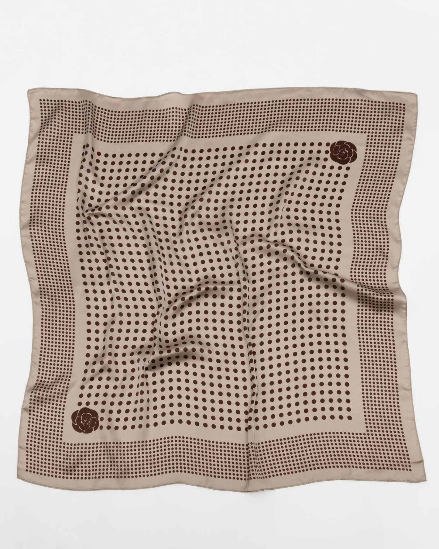 Scarf - Beige/Brown