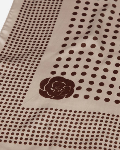 Scarf - Beige/Brown