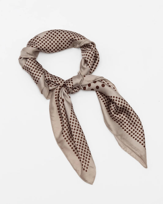 Scarf - Beige/Brown