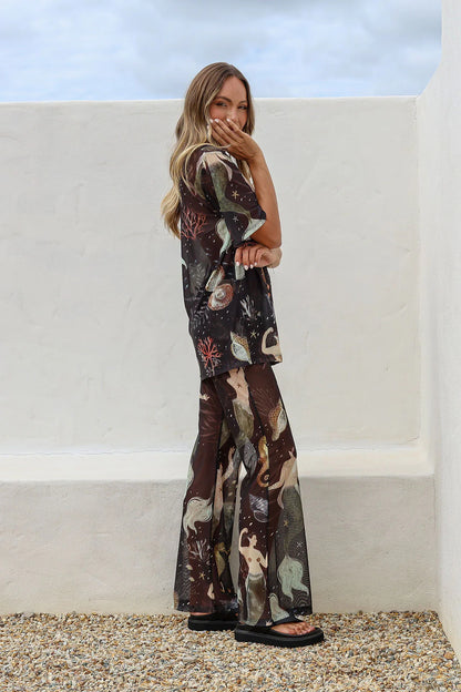 Odessa Mesh Oversized Tee