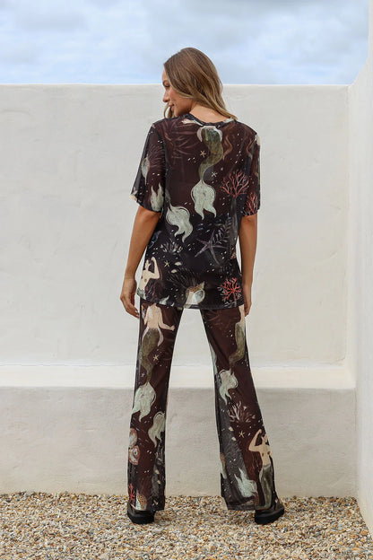 Odessa Mesh Oversized Tee