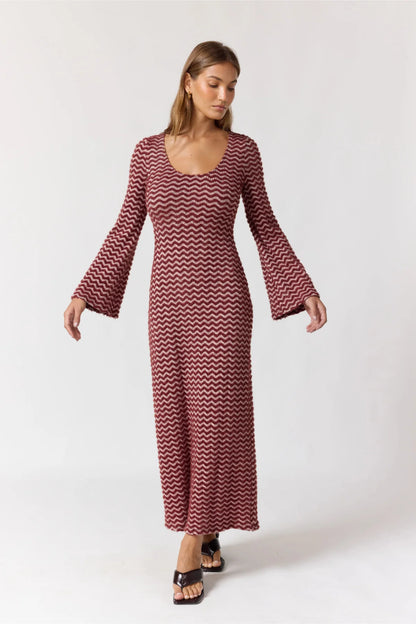 Megan Maxi Dress - Clove