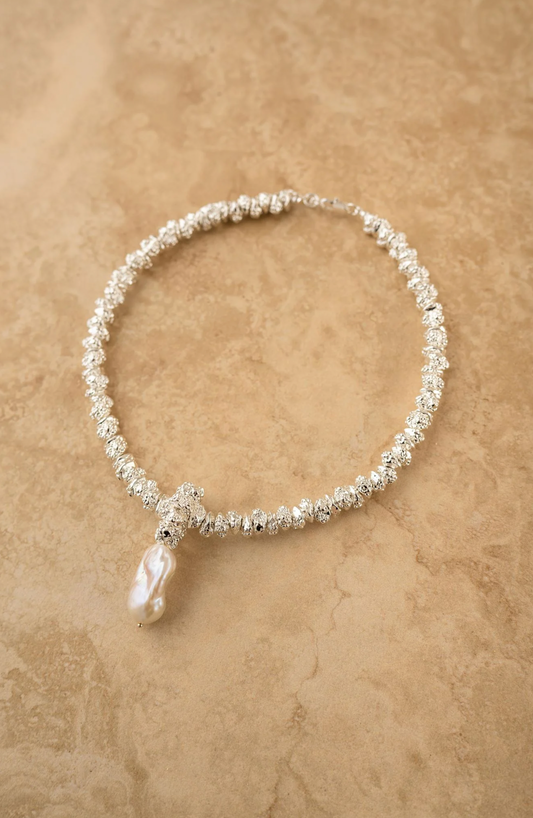 Jewel Necklace - Silver
