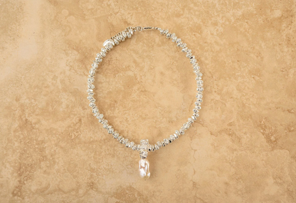 Jewel Necklace - Silver