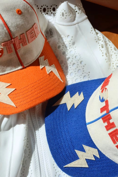 Lightening Bolt Cap - Blue