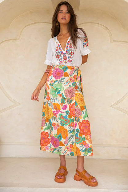 Bella Blouse - White