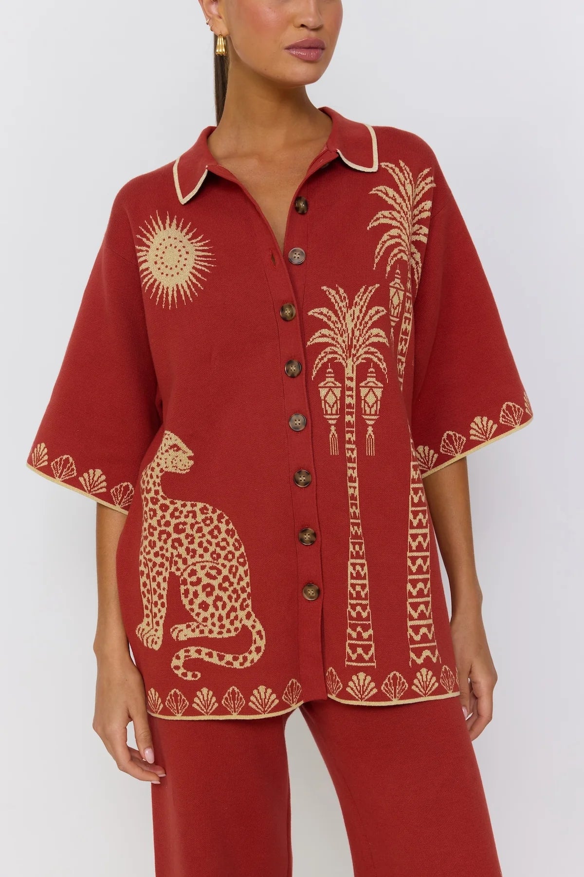 Tropico Shirt - Rust