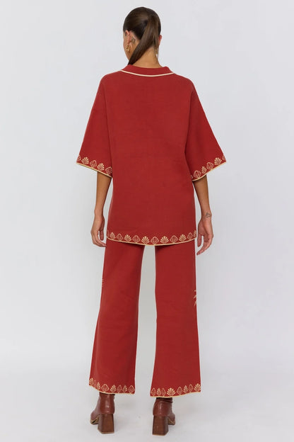 Horizon Pants - Rust