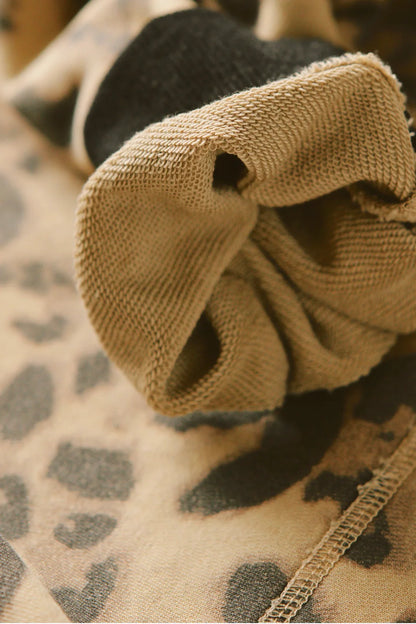 Sorry Mum Hoodie - Leopard