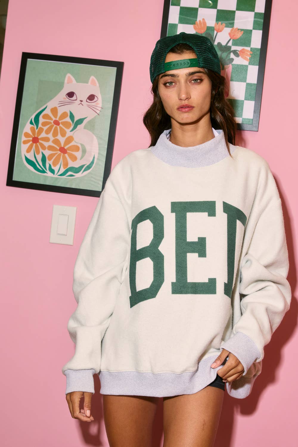 GYM & BED Reversible Sweatshirt