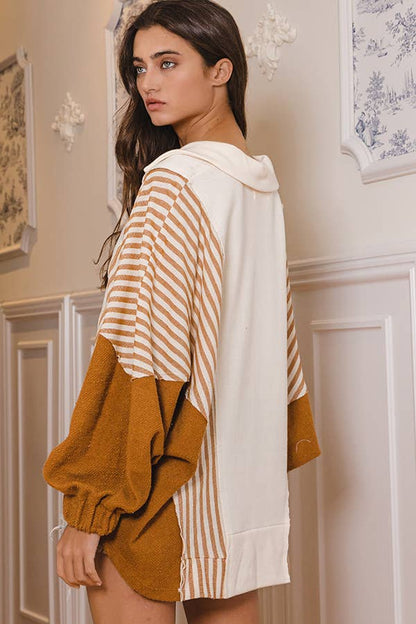 The Sunday Club Top - Caramel
