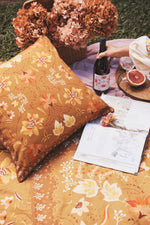 Golden Cushion Cover