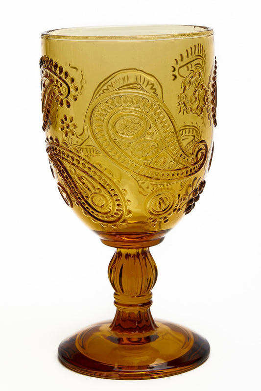 Goblet Set of Two - Amber