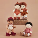 Dinkum Doll Knit Set - Plum