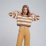 Rainbow Knit Top - Sunset Vibe