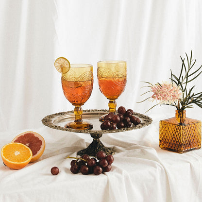 Goblet Set of Two - Amber