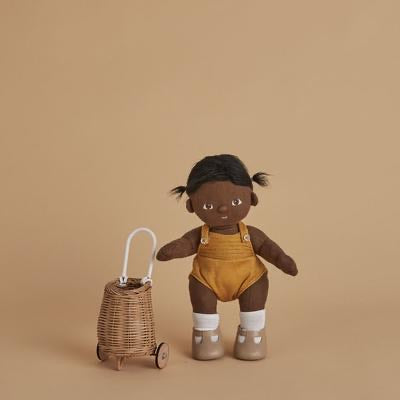Doll Luggy - Natural, Mint & Rose