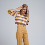 Rainbow Knit Top - Sunset Vibe