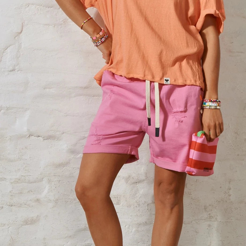 Summer Cotton Short - Pink