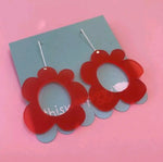 Frosted Acrylic Flowers