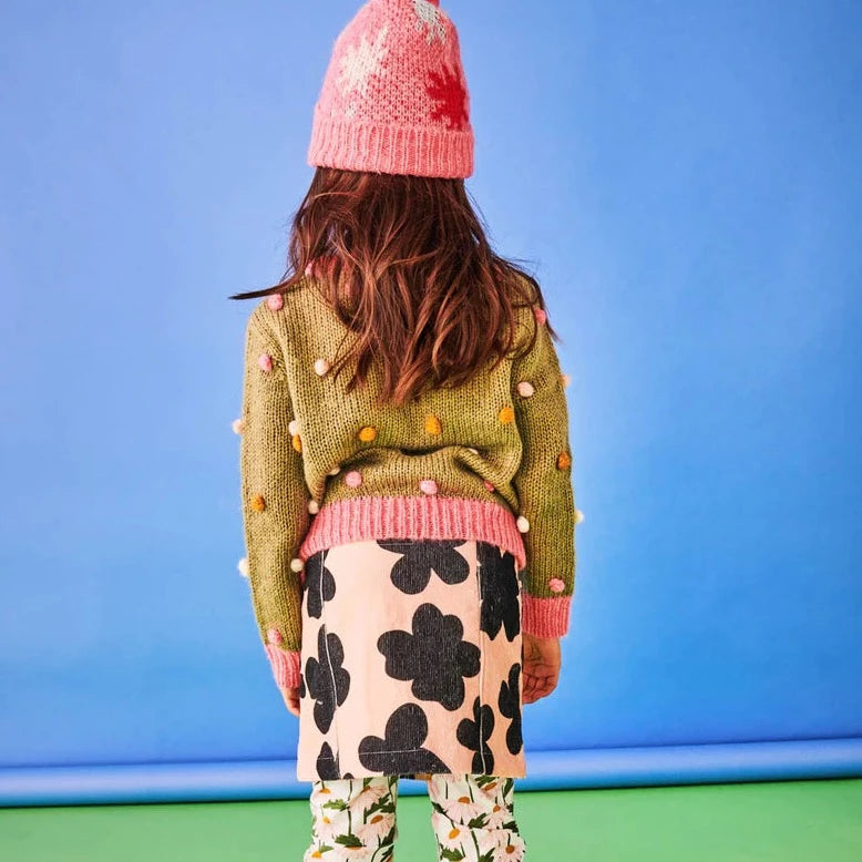 Dotty Spotty Kids Knit Sweater