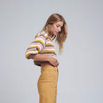 Rainbow Knit Top - Sunset Vibe