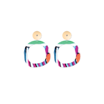 Josie Kunoth Petyarre Organic Outline Stud Earrings