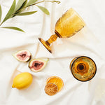 Goblet Set of Two - Amber