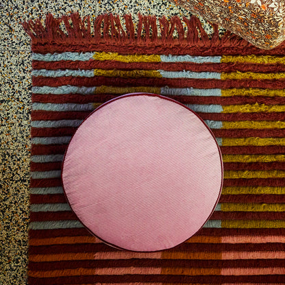 Nora Floor Cushion - Mauve