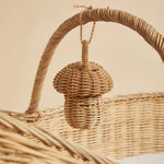 Rattan Mushroom Rattle